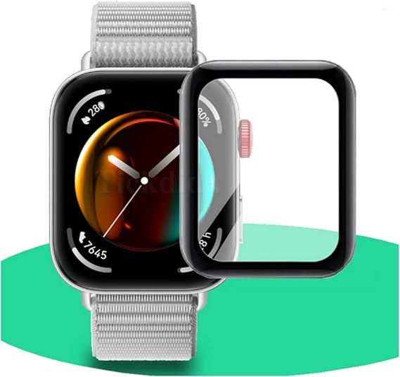 SKEIDO 1pcs 3D Protector Film for Huawei Watch Fit 3 Full Screen Soft Film for Huawei Fit 3 (Not Tempered Glass)